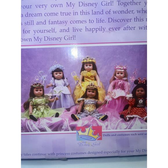 Vintage My Disney Girl Minnie Mouse Dress Set 18" Doll Disneyworld. Rare NWT - Picture 6 of 6